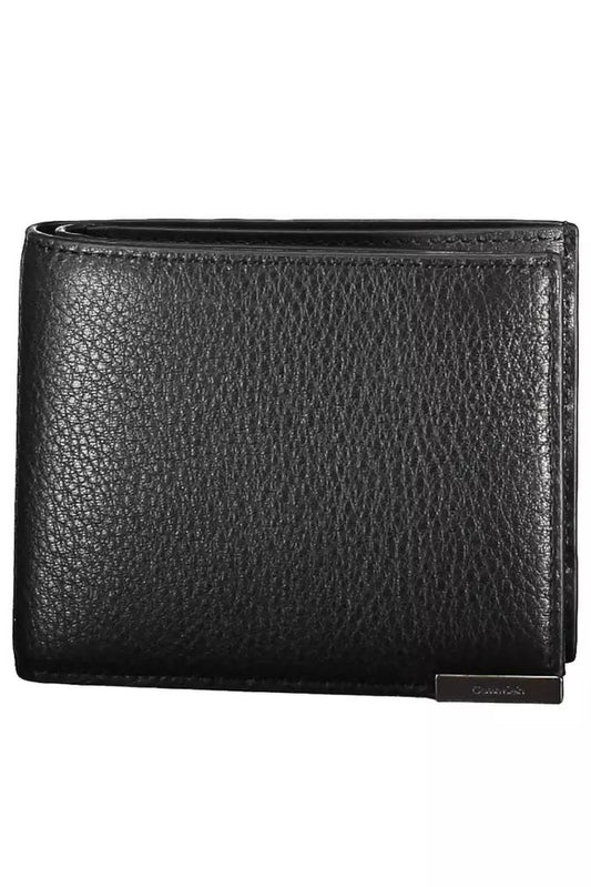 Calvin Klein Elegant Leather Bi-Fold Wallet with RFID Block